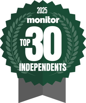 Top 30 Independents Badge 2025